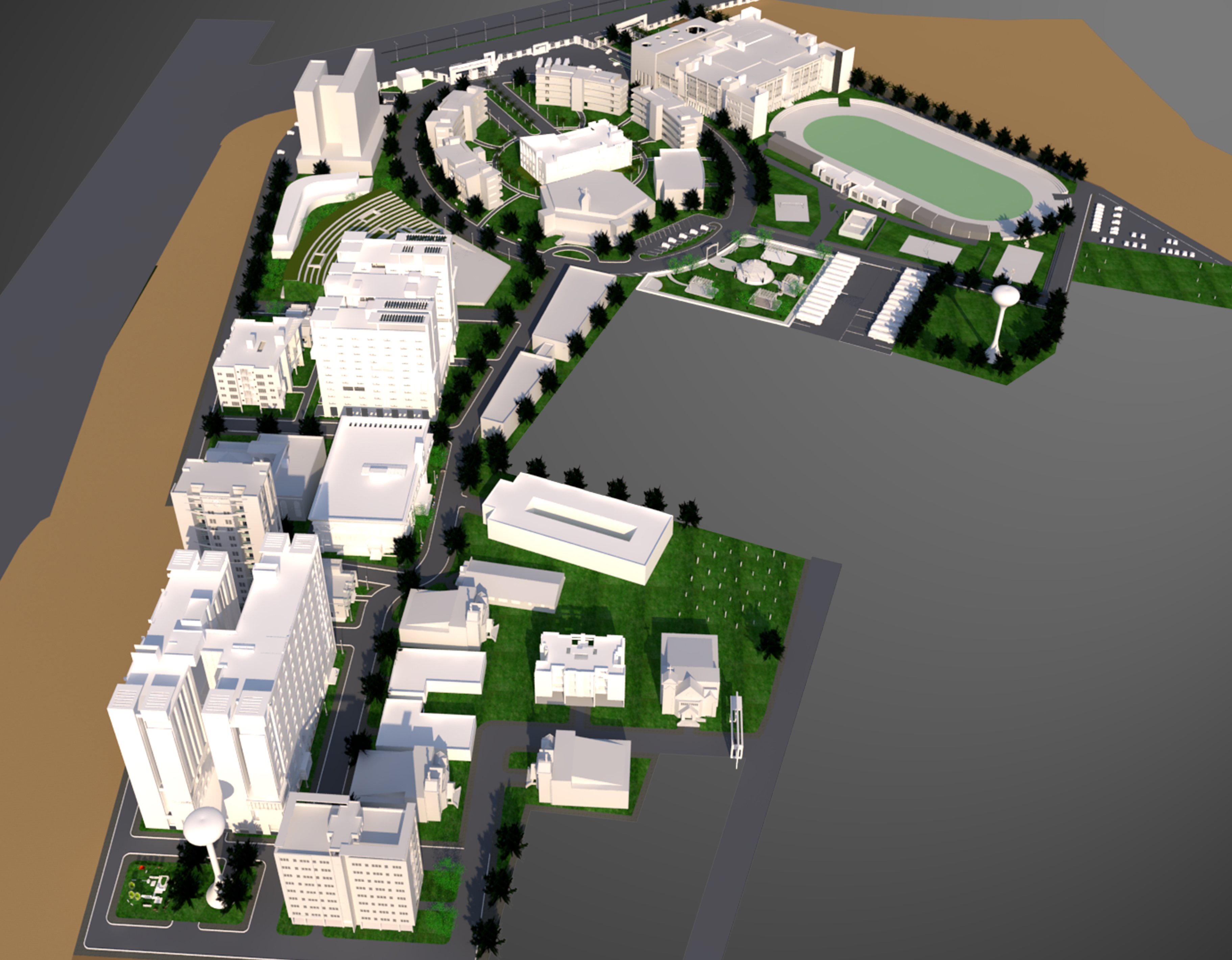 Lowry Memorial College Master Plan N G Associates